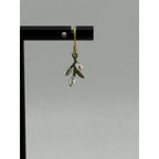 Michael Michaud Flowering Thyme Dainty Dangle Wire Earrings