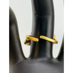 Michael Michaud Laurel and Pearls Adjustable Ring