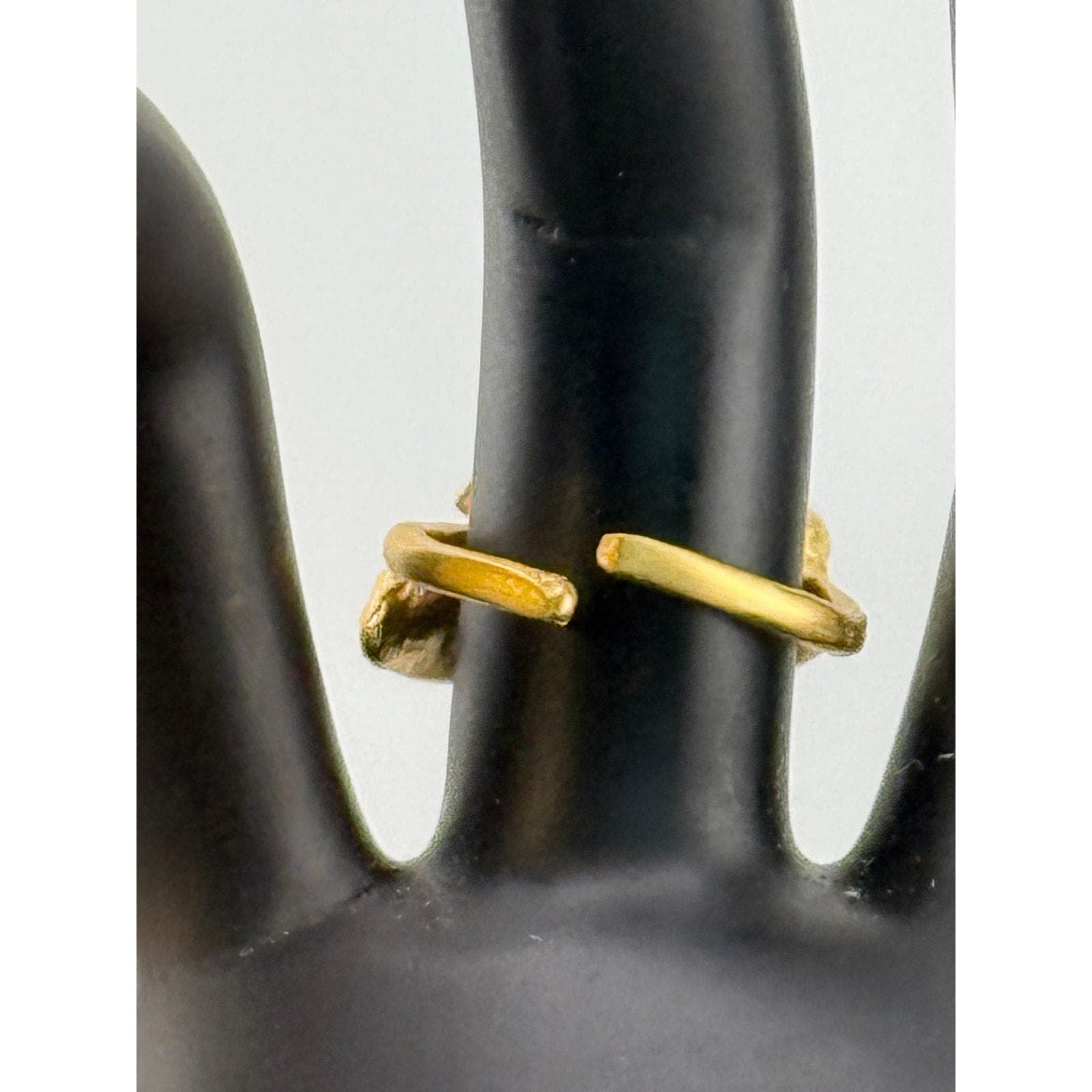 Michael Michaud Laurel and Pearls Adjustable Ring