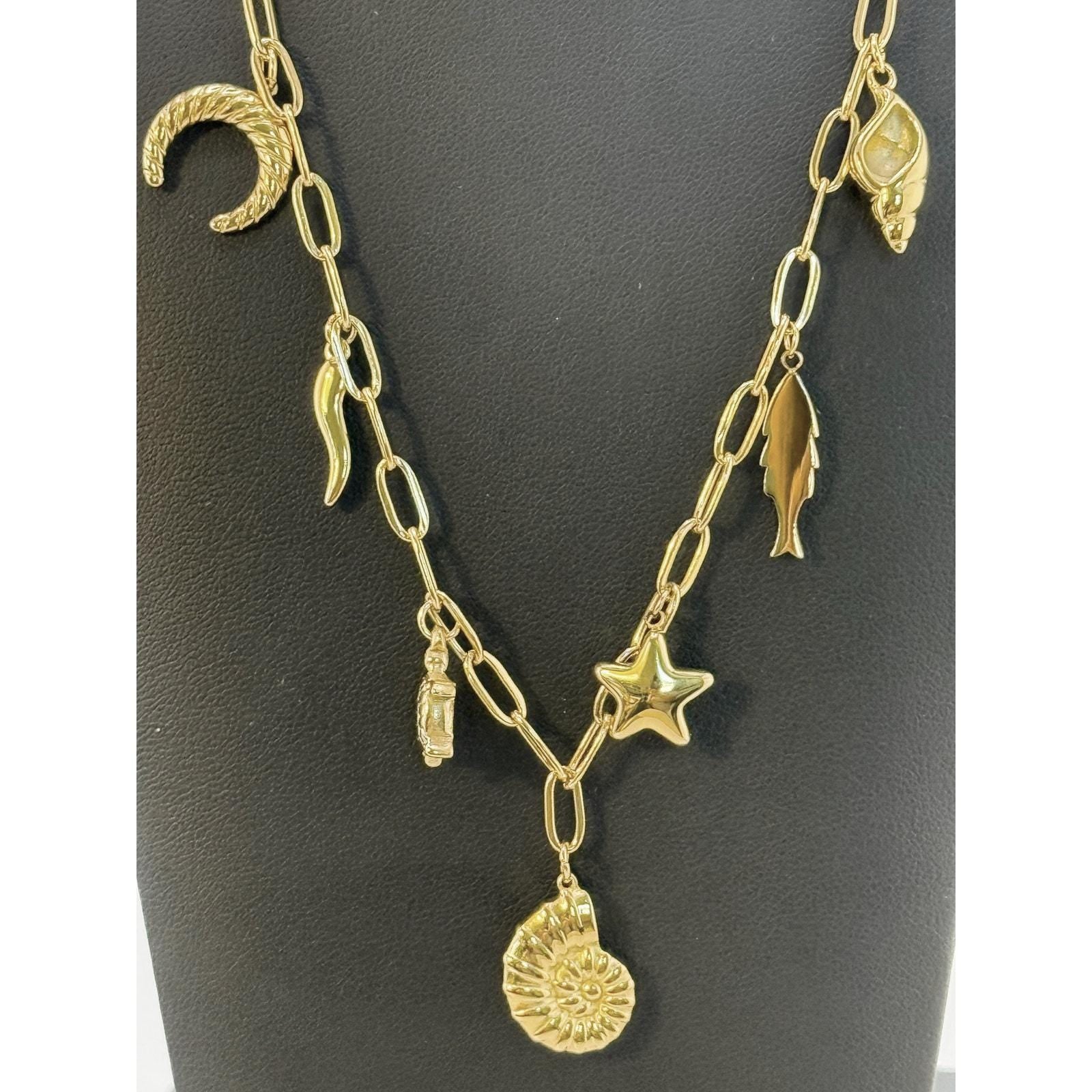 Namaste Handmade Lavalle Sea Charm Necklace
