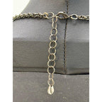 Michael Michaud Layered Monstera Plant Long Pendant Necklace