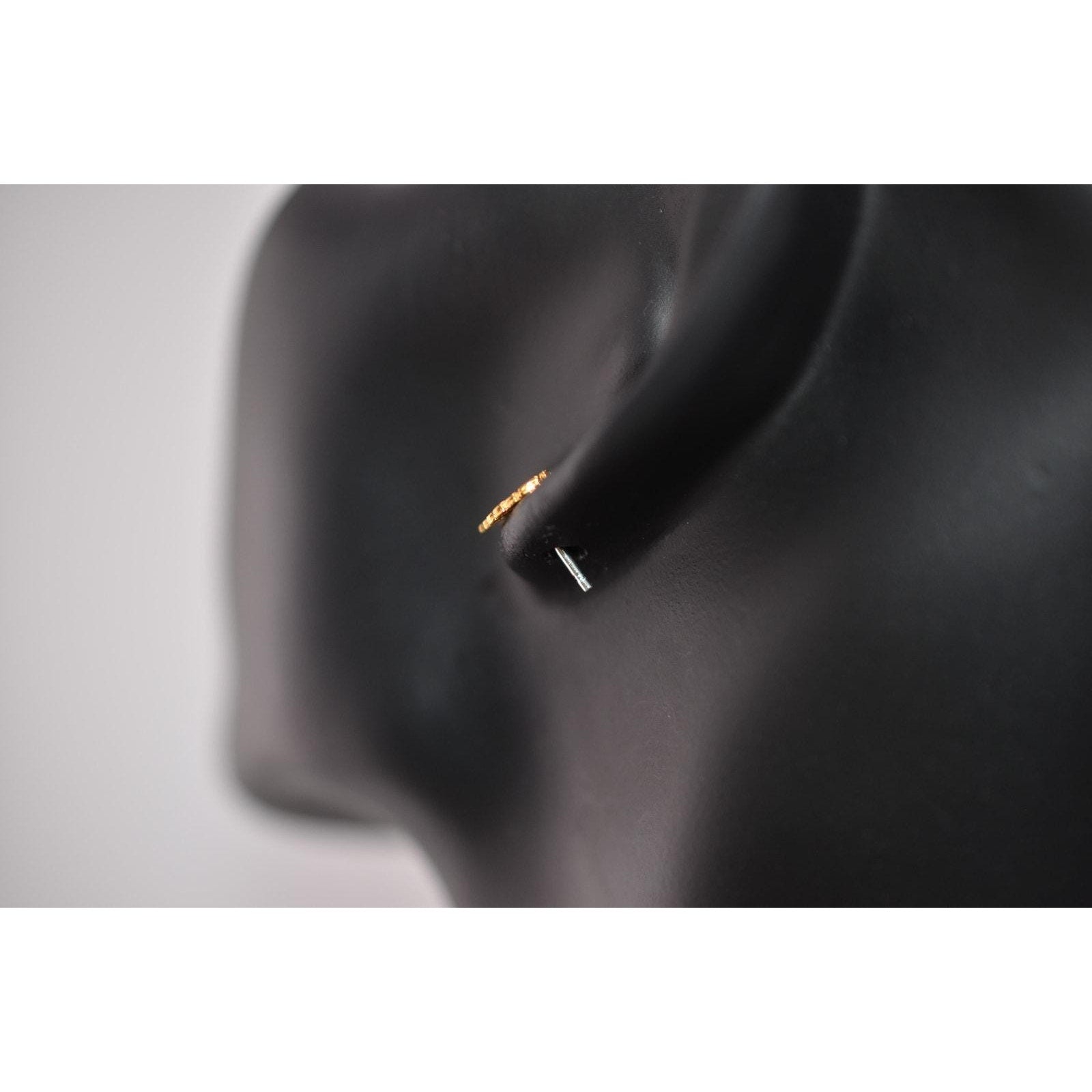 Catherine Weitzman 18K Gold Vermeil Monstera Leaf Earrings