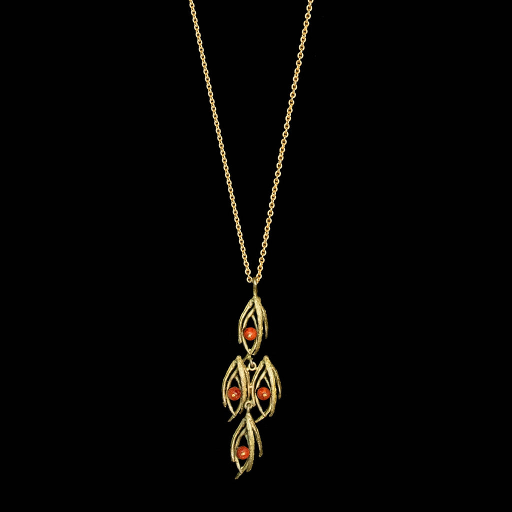 Michael Michaud Asparagus Vine 16" Adj. Pendant