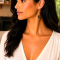 Michael Michaud Nasturtium Wire Earrings