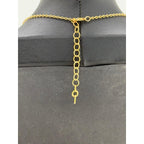 Michael Michaud Orange Blossom Dainty Drop Pendant Necklace