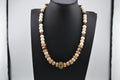 Native American Handmade Sea Coral, Driftwood-Wooden-Glass  Beads 20" Necklace