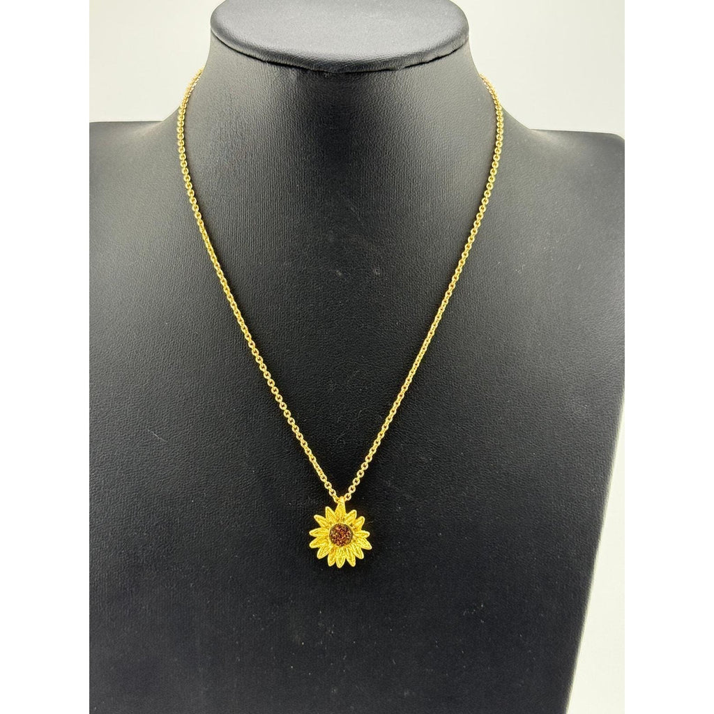 Michael Michaud Sunflower Petite Pendant Necklace