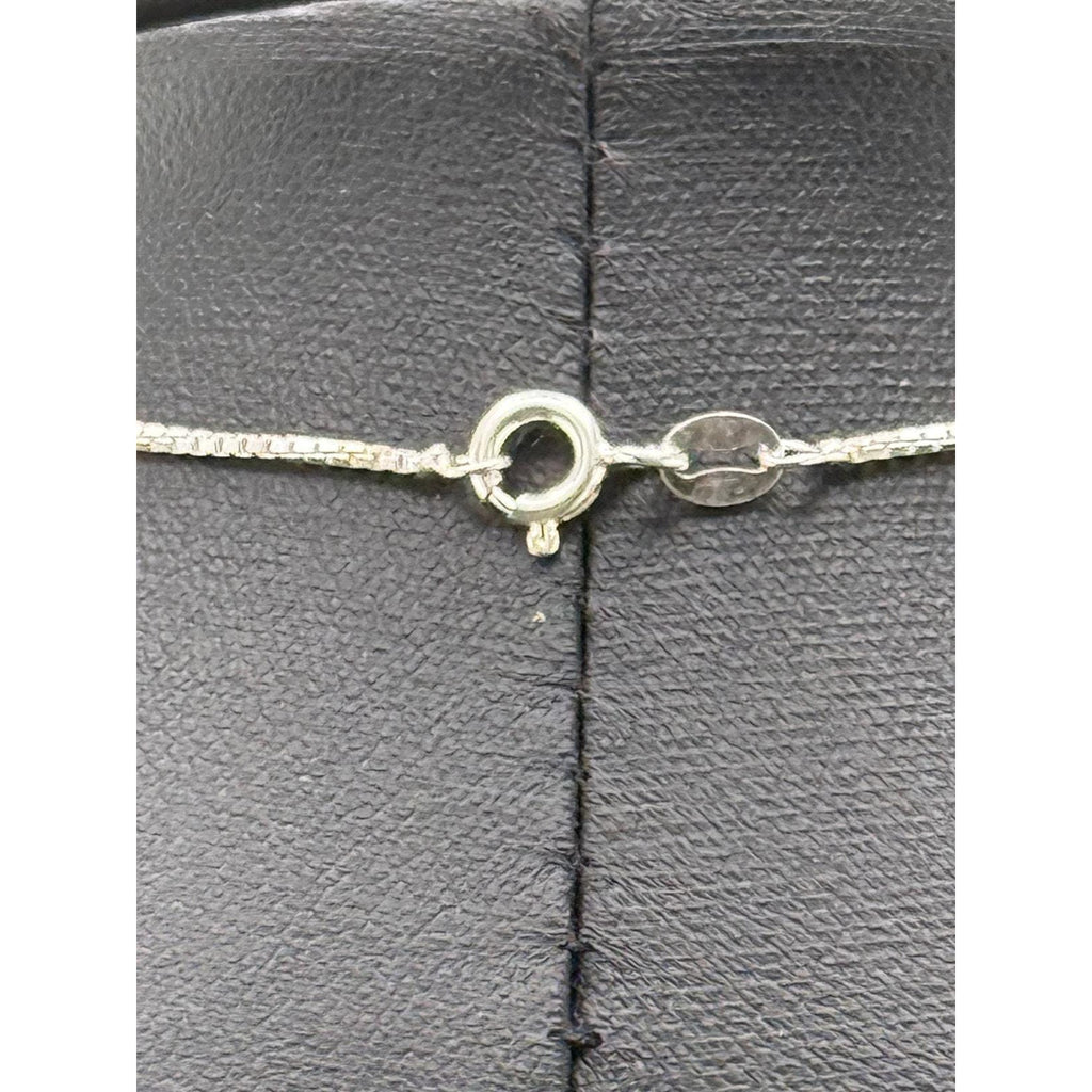 Sterling Silver Purple Horse Pendant Necklace