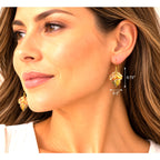 Michael Michaud Sugar Maple Wire Drop Earrings