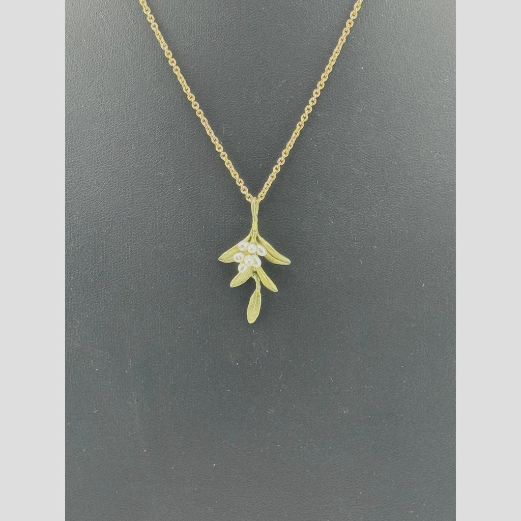 Michael Michaud Flowering Myrtle Pendant Necklace