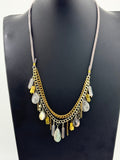 Silpada Sterling Silver Multi-Gem Courtyard Chic Slide Necklace