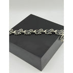High Quality Sterling Silver Detailed Horse Bracelet