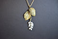 Michael Michaud Spring Birch Pendant Necklace - 16" Adj.