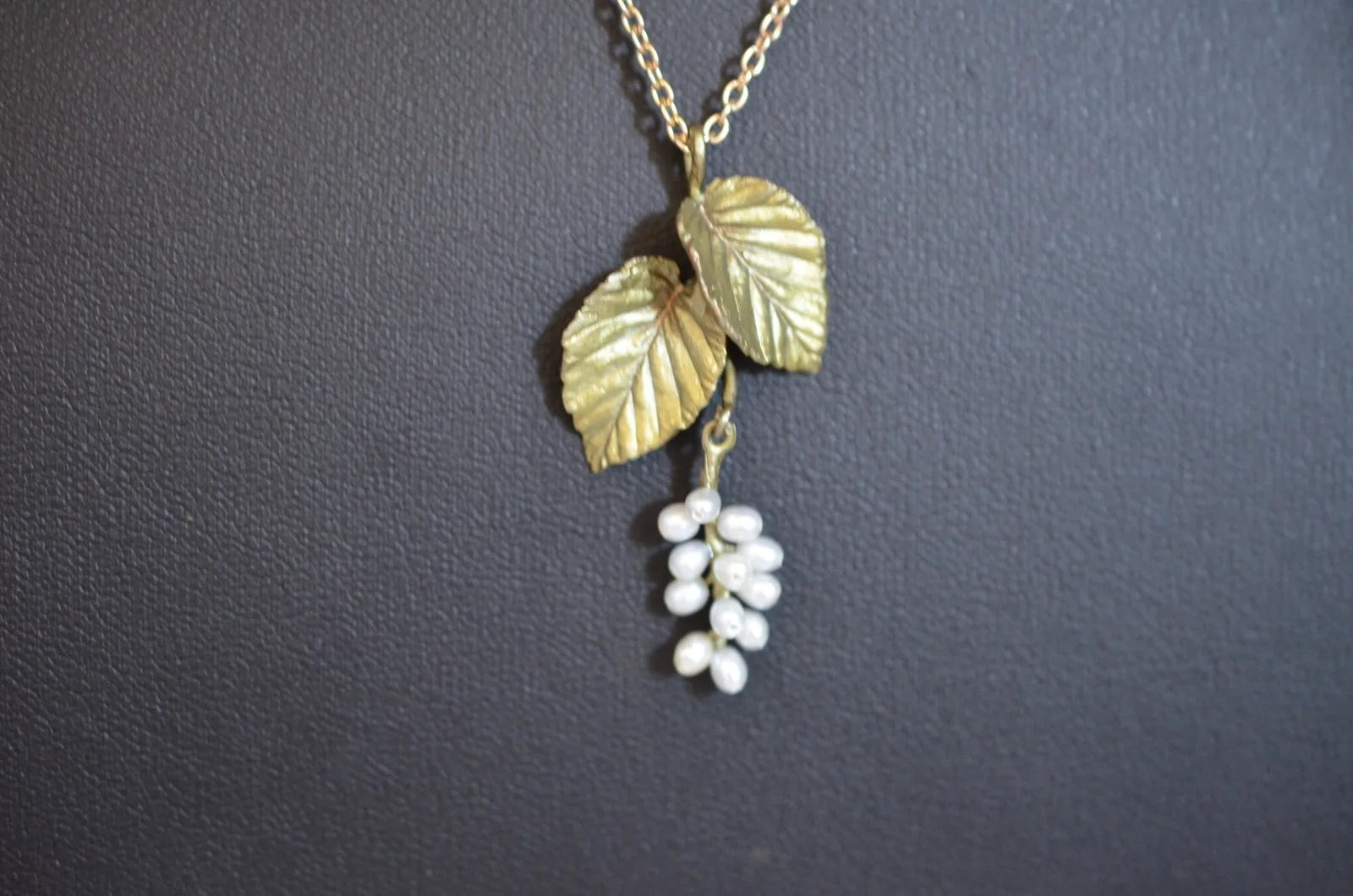 Michael Michaud Spring Birch Pendant Necklace - 16" Adj.