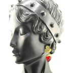 Michael Michaud Strawberry Post Earrings