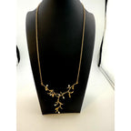 Michael Michaud Night Willow Gold Pendant Necklace