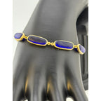 Michael Vincent Michaud 18K Gold Plated Geo Bubbles Bracelet
