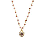 Michal Golan Victorian Tiny Heart Necklace