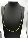 Vintage 925 Sterling Silver Mixed Stone Choker Necklace