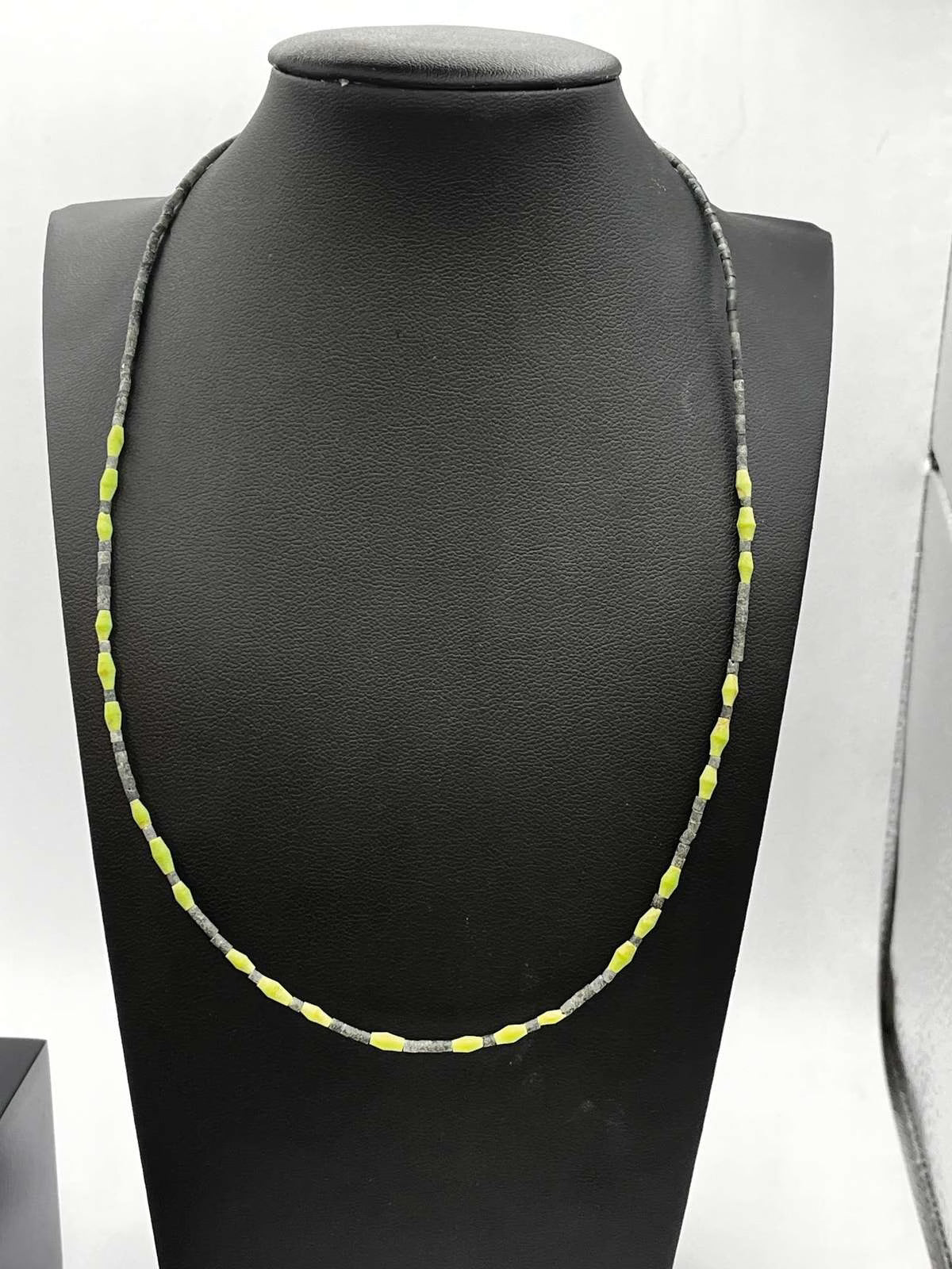 Vintage 925 Sterling Silver Mixed Stone Choker Necklace