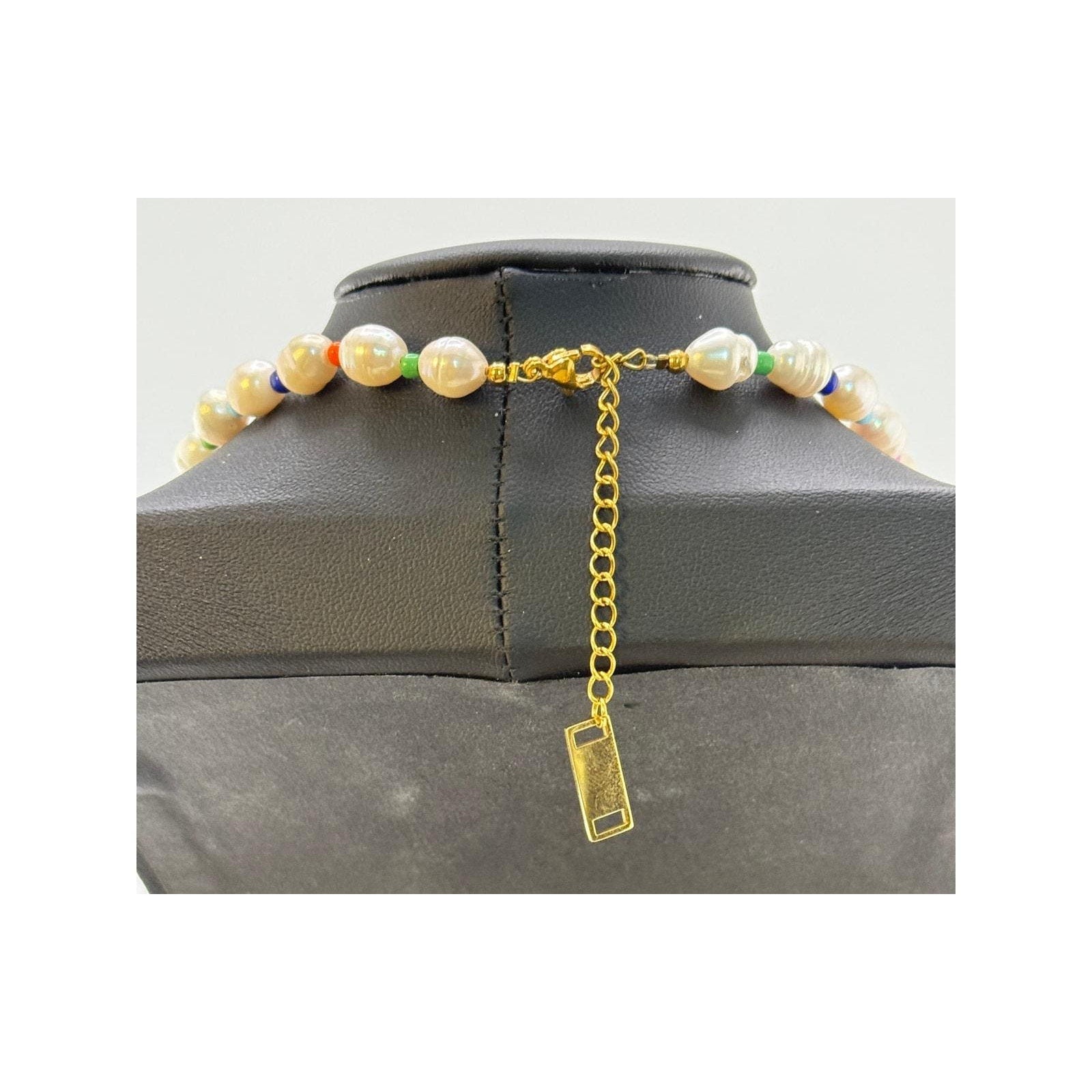 Namaste Handmade Pearl and Beads Necklace