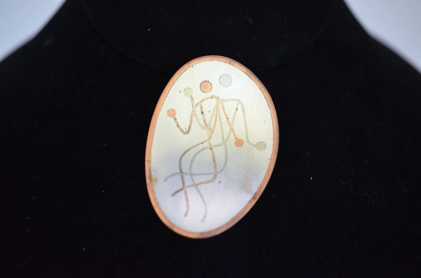 Vintage Sterling Silver Los Castillos Juggler Brooch