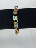 Vintage Uncut Semi-Precious Zone Bracelet