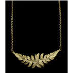 Michael Michaud Fern Leaf Pendant Necklace