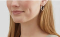 Silpada 'Simply Sweet' Hoop Earrings in Sterling SIlver