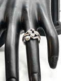 Vintage 925 Sterling Silver CZ Ring Size 5