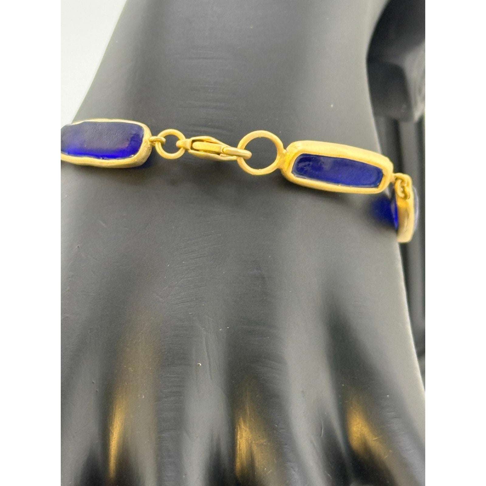Michael Vincent Michaud 18K Gold Plated Geo Bubbles Bracelet