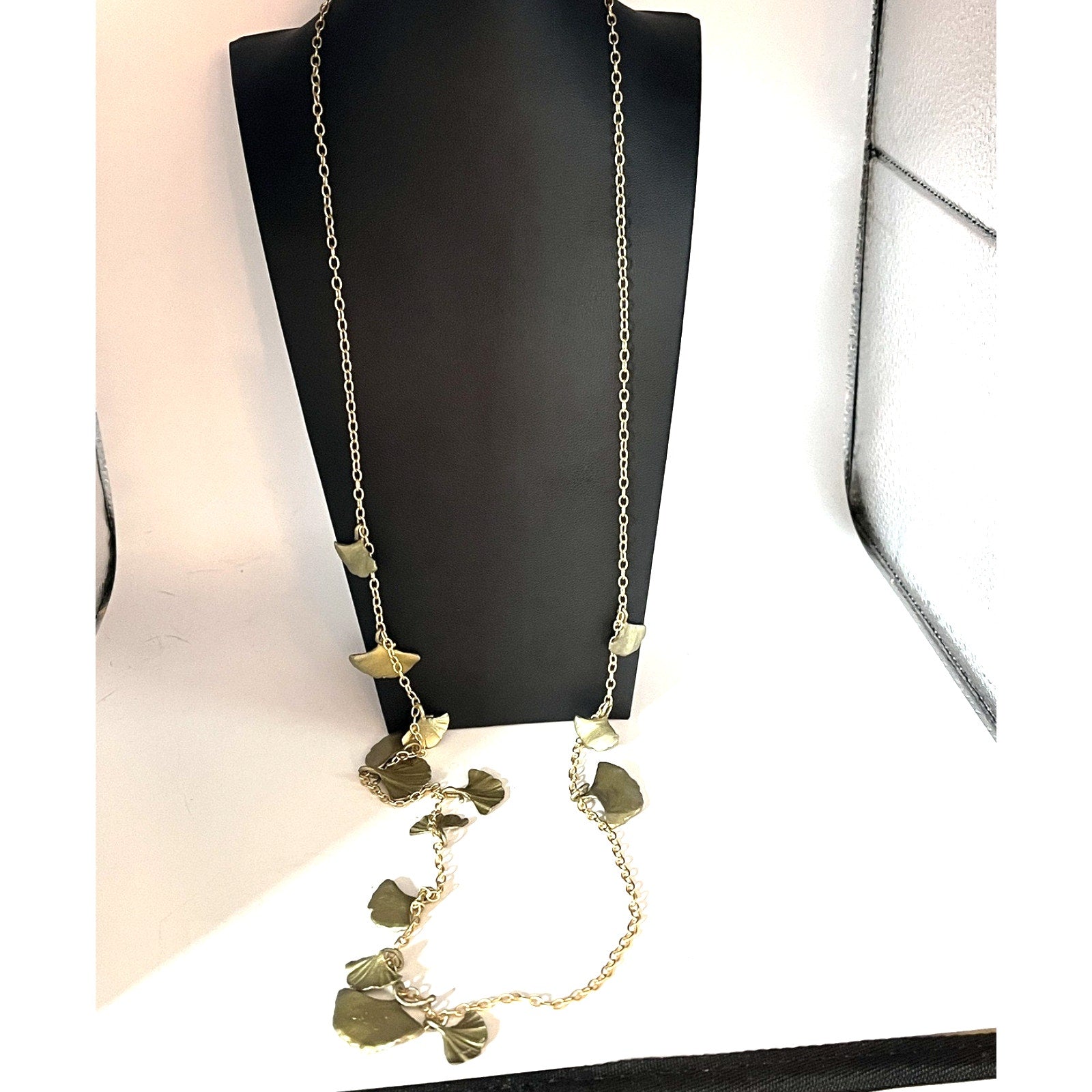 Michael Michaud Ginkgo Long Necklace