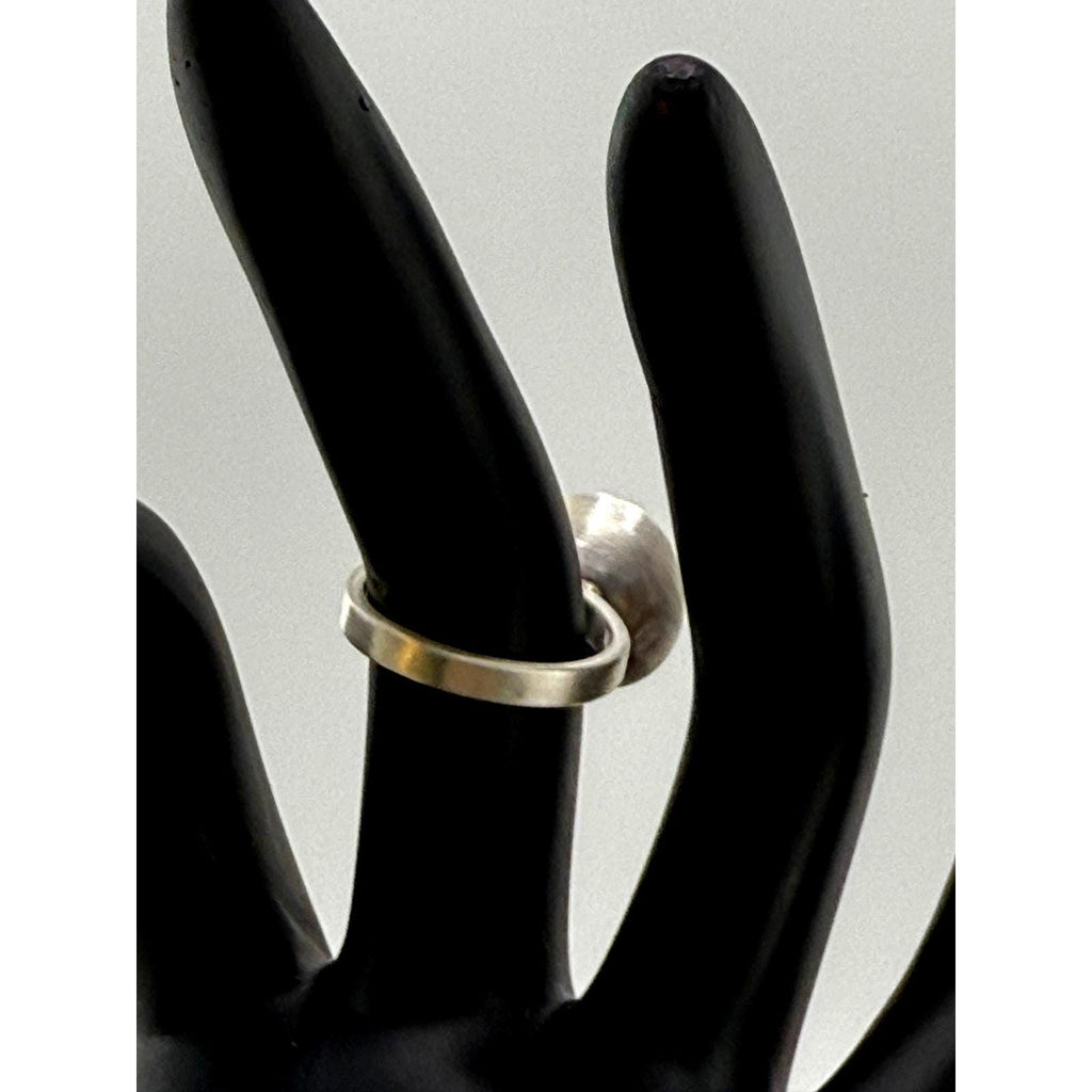 Jane Diaz Statement Sterling Silver Bowl Ring Size 6