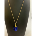 Michael Michaud False Indigo Pendant Necklace