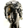 Karine Sultan Sterling Double Square Stud Earrings