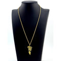 Michael Michaud Petite Fern Leaf Pendant Necklace