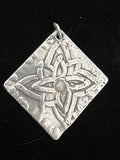 Nadine Leo Mississippi River Pearl Co Sterling Silver Pearl Pendant