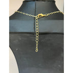 Baroque Pearl Square Pendant Necklace