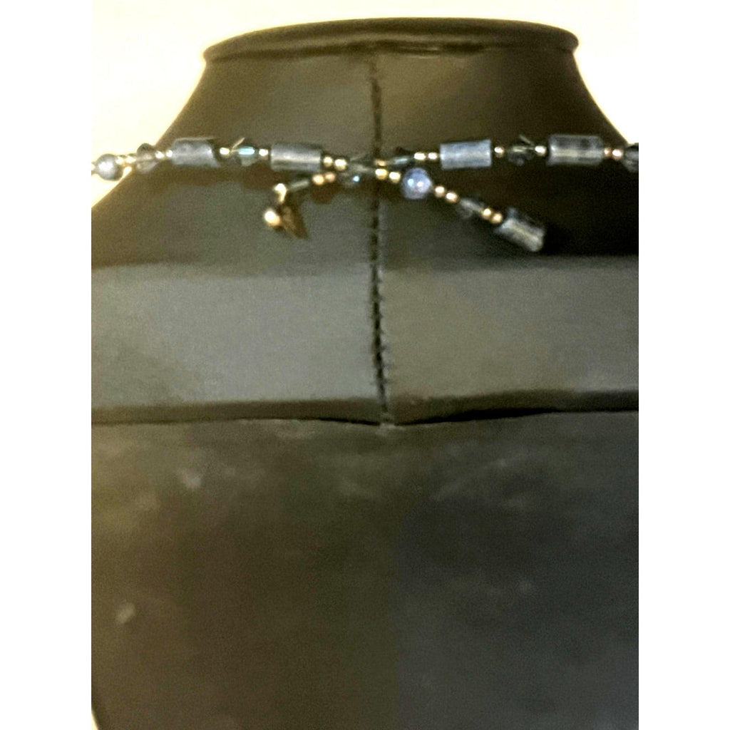 Silpada 'Montana Blue' crystal choker necklace