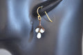 Michael Michaud Pussy Willow Wire Earrings w/Pearls