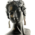 Karine Sultan Hammered Dangle Drop Earrings