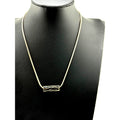 Pranda CNA 925 Sterling Silver Enameled Pendant Necklace