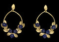 Michael Michaud Petite Blueberry Oval Post Earrings