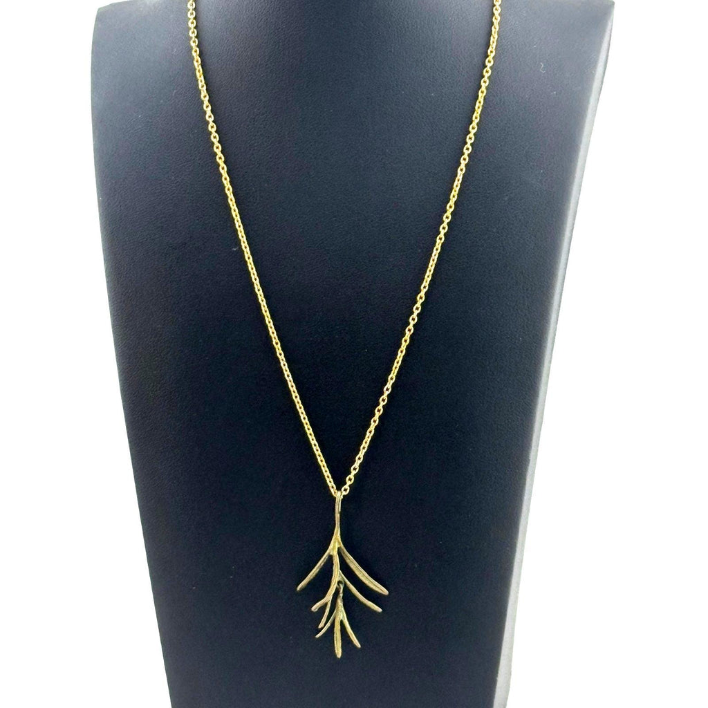 Michael Michaud Petite Herb Rosemary Pendant Necklace