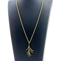 Michael Michaud Petite Herb Rosemary Pendant Necklace
