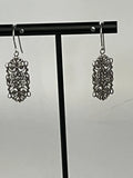 Sterling Silver Filigree Dangle Earrings