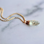 Saressa Designs Palm Necklace - Prasiolite