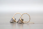 Saressa Designs Albatross Earrings - Smoky Quartz