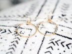 Saressa Designs Argonaut Hoops - ( As seen on This Is Us )