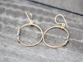 Saressa Designs Argonaut Hoops - ( As seen on This Is Us )